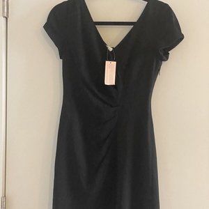 NWT Banana Republic Black Cocktail/Office Dress SZ 0 petite